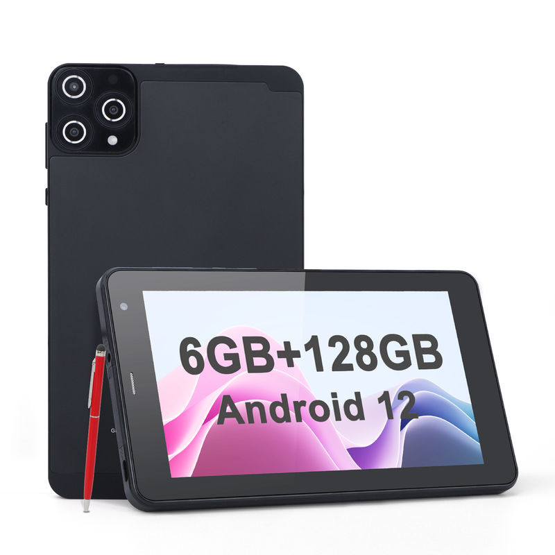 C Idea Android Tablets 6+128GB Quad Core 7 Inch Tablet PC για φοιτητές CM515 ((Μαύρο)