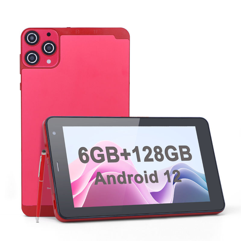 C Idea 7 ιντσών Μικρά Ταμπλέτες Quad Core WiFi 5G Android Tablet PC για Εκπαίδευση CM515 ((Κόκκινο)
