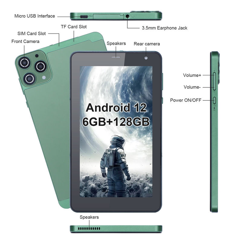 C Idea WiFi Tablet 7 ιντσών Android Smart Tablets 512GB HD Οθόνη αφής για Studenet CM515