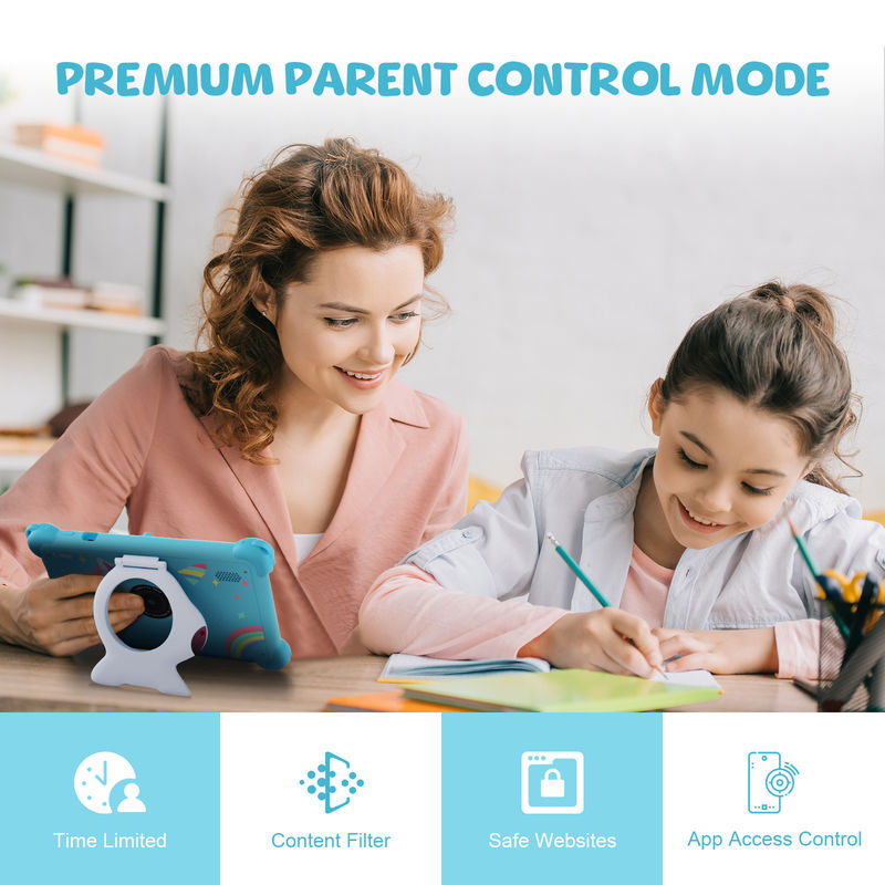 C Idea Android 12 Smart Kidspad 7 ιντσών Παιδιά Πινακίδιο ηλικίας 3-7 με διπλή κάμερα CM88
