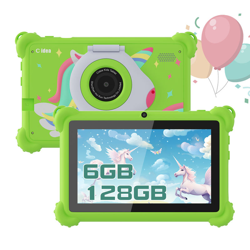 C idea Kids Tablet 2024 Εκπαιδευτική διασκέδαση με HD οθόνη και προστατευτική θήκη Tablet CM88
