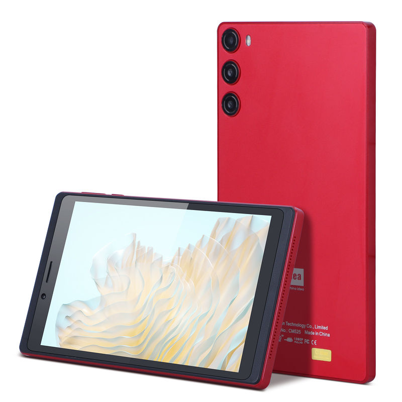 C Idea 7 ιντσών Tablet 512GB με SIM Android Tablet PC για μαθητές CM525 Κόκκινο
