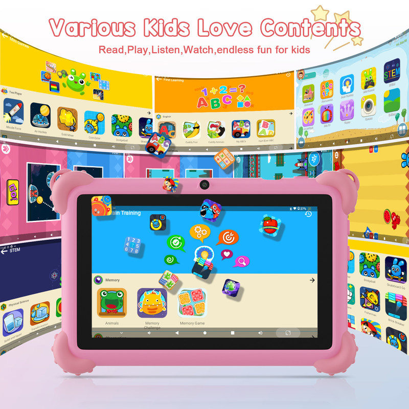 C Idea Android 13 Kids Tablet 4 ((2+2) + 32GB Εκπαιδευτικό Ταμπλέτ Για Φοιτητές CM91