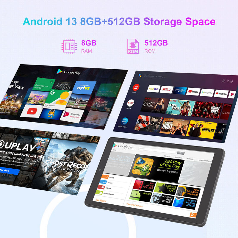 C Idea Android Tablet 800x1280 IPS Screen Smart Tablet PC με Sim για την εκπαίδευση CM935 Μαύρο