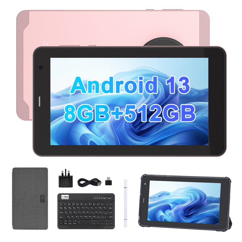 C Idea 7 ιντσών Ταμπλέτες με SIM Wifi Android Ταμπλέτα PC για φοιτητές CM518 Pro Pink