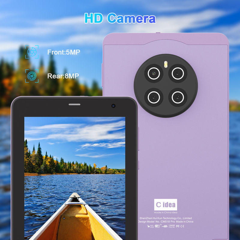 C Idea Android 13 με 6000mAh 7 ιντσών Ταμπλέτες Εκπαιδευτικό Tablet PC με Pen CM518 Pro Purple