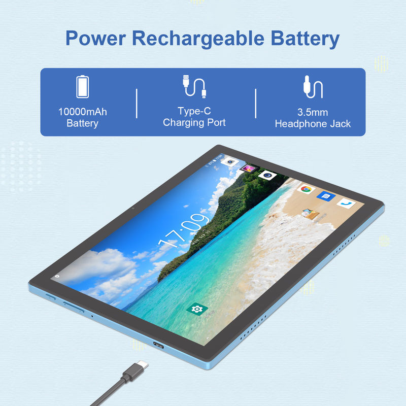 C Idea Android 14 Εικονική οθόνη Ταμπλέτες 10,1 ιντσών με πληκτρολόγιο και πένα CM8200plus μπλε