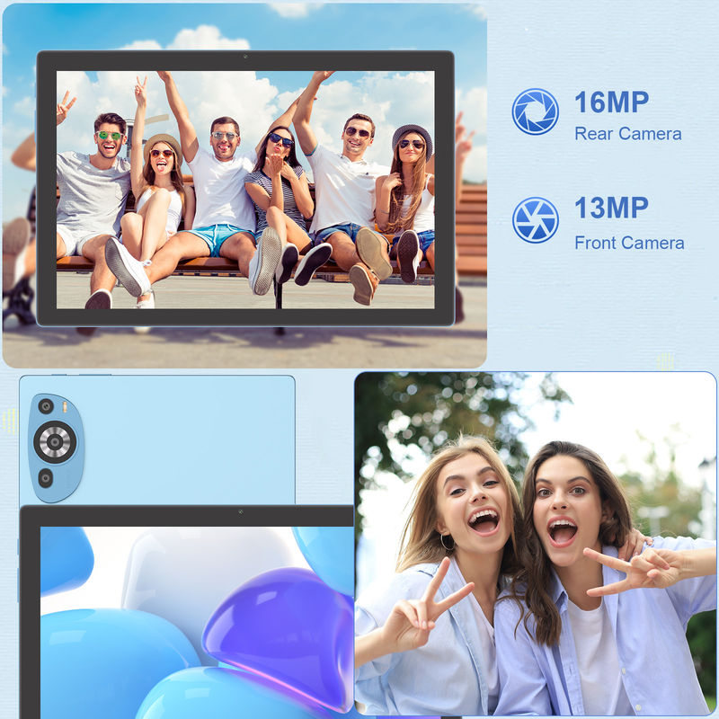 C Idea Android 14 Εικονική οθόνη Ταμπλέτες 10,1 ιντσών με πληκτρολόγιο και πένα CM8200plus μπλε