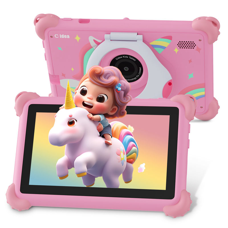 C Idea Android 13 Kids Tablet 4+32GB Educational Tablet Kidspad με φιλικό APP CM91 ροζ