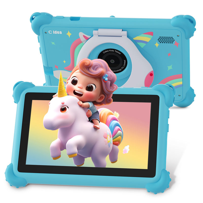 Νέα Ταμπλέτα C Idea 4+32GB Android 13 Ταμπλέτα Kidspad με Εκπαιδευτική APP CM91 μπλε