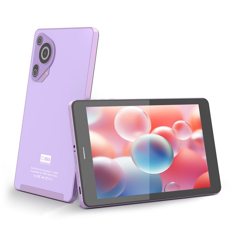 C Idea 8 ιντσών 8+512gb 8000mah 5+8MP Διπλή κάμερα Android Tablet PC με Sim Για φοιτητές CM828 Purple