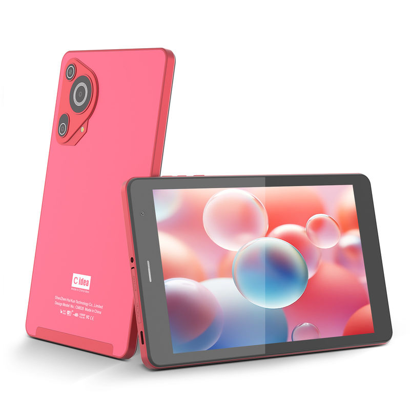 C Idea Factory 8 ιντσών 800*1280hd IPS Εικονική οθόνη 8+512gb 8000mah Διπλή κάμερα Android Tablet PC με Sim Για φοιτητές CM828 Κόκκινο