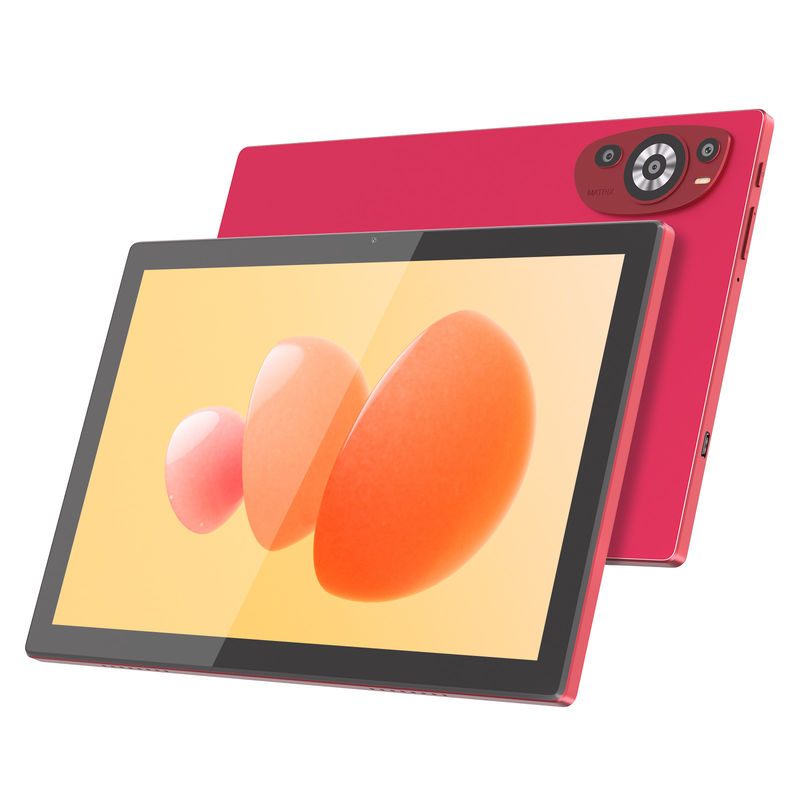 C Idea 10,1 ιντσών Android 14 Smart Tablet PC με υποστήριξη διπλής SIM CM8200Plus κόκκινο