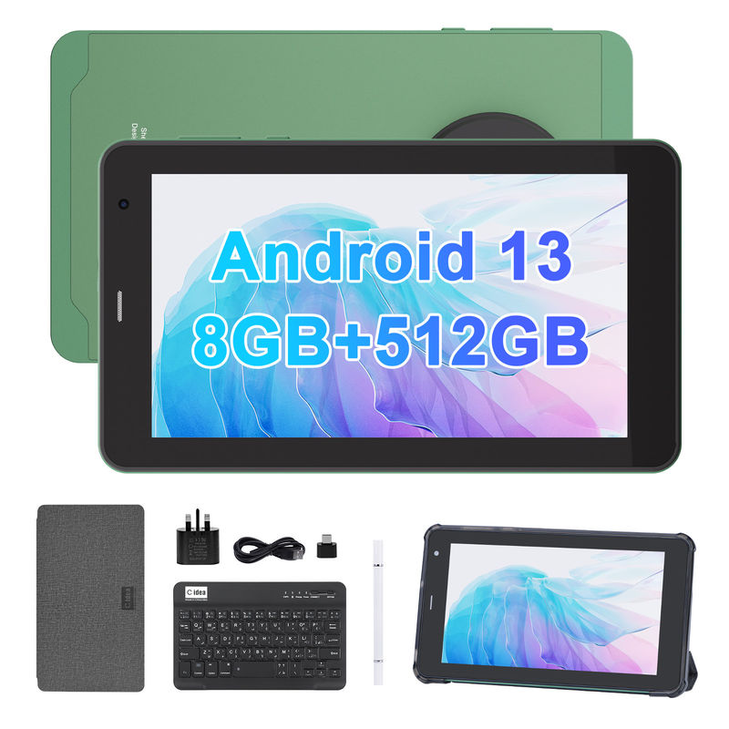 C Idea 7 ιντσών Ταμπλέτες με SIM Wifi Android Smart Tablet PC CM518 Pro Πράσινο