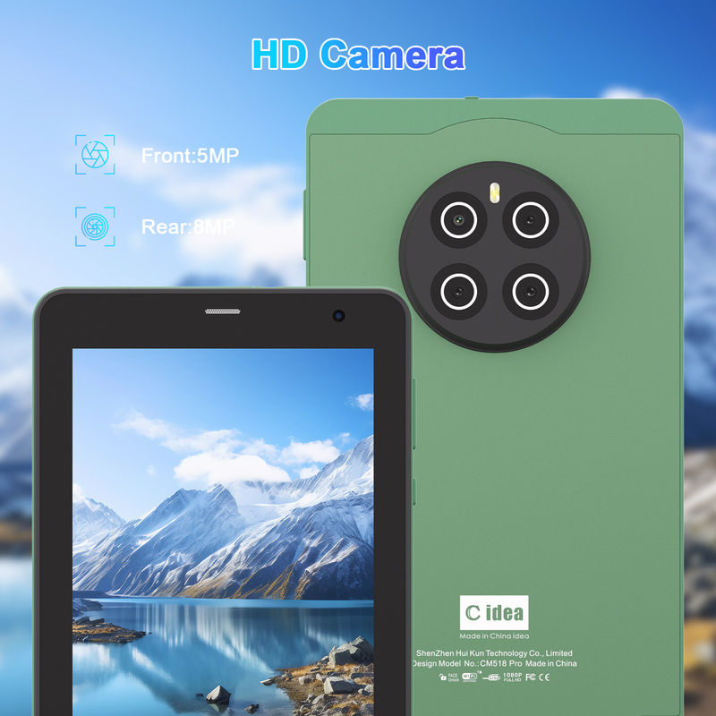 C Idea 7 ιντσών Ταμπλέτες με SIM Wifi Android Smart Tablet PC CM518 Pro Πράσινο