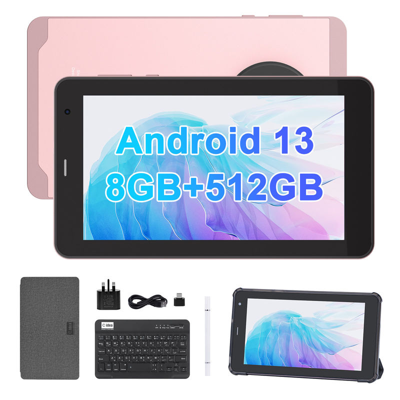 C Idea 7 ιντσών Ταμπλέτες με SIM Wifi Android Tablet PC CM518 Pro Pink