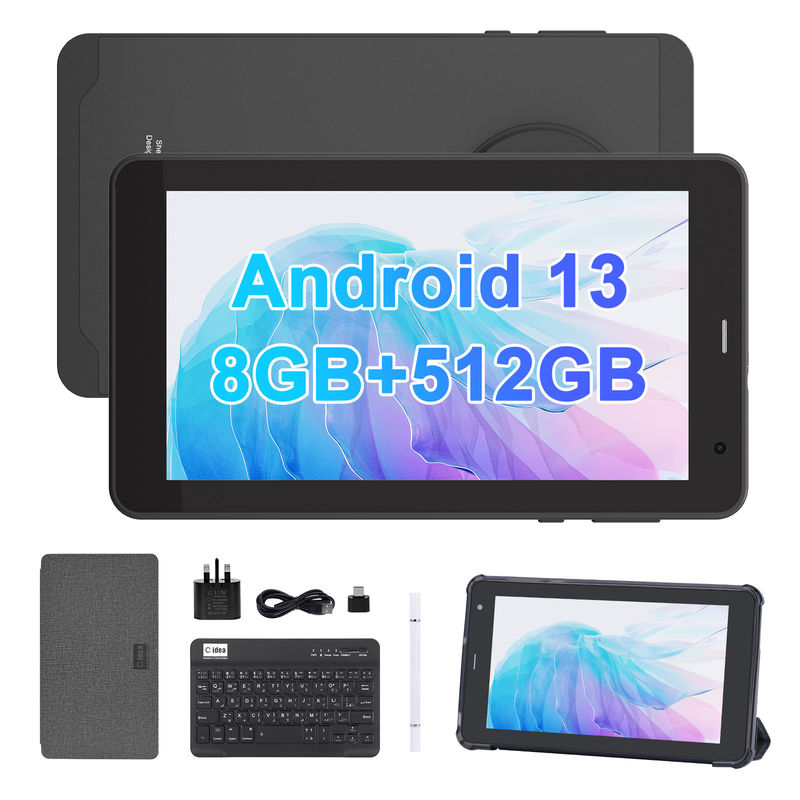 C Idea Android 13 Tablet 512GB Με SIM 7 ιντσών Tablet PC CM518 Pro Μαύρο