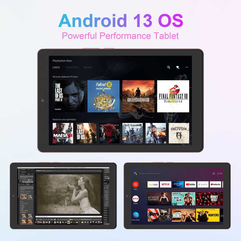 C ιδέα Android Tablet 5G SIM Υποστήριξη 9 ιντσών Tablet PC με θήκη και πένα CM935 ροζ