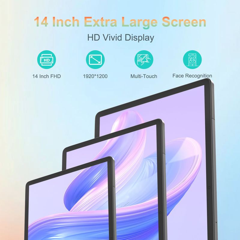 C Idea 14 ιντσών Tablet Μεγάλη αποθήκευση 1200*1920 FHD Screen Android Tablet PC CM14000 plus