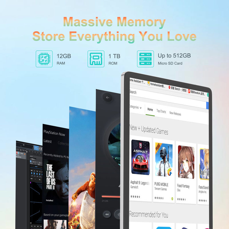 C Idea 14 ιντσών Tablet 5G Ταμπλέτες αφής για φοιτητές CM14000 Plus Γκρίζο