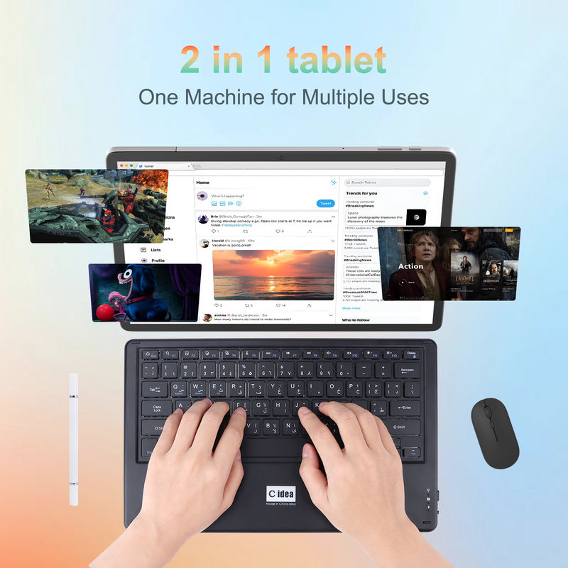 C Idea 14 ιντσών Tablet 5G Ταμπλέτες αφής για φοιτητές CM14000 Plus Γκρίζο