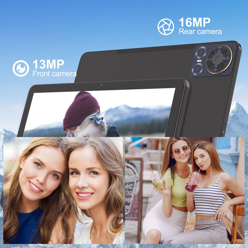 C Idea 10,1 ιντσών 5G Tablet με υποστήριξη Sim πληκτρολόγιο Εκπαιδευτικό Android Tablet Pc M8300 Plus Μαύρο