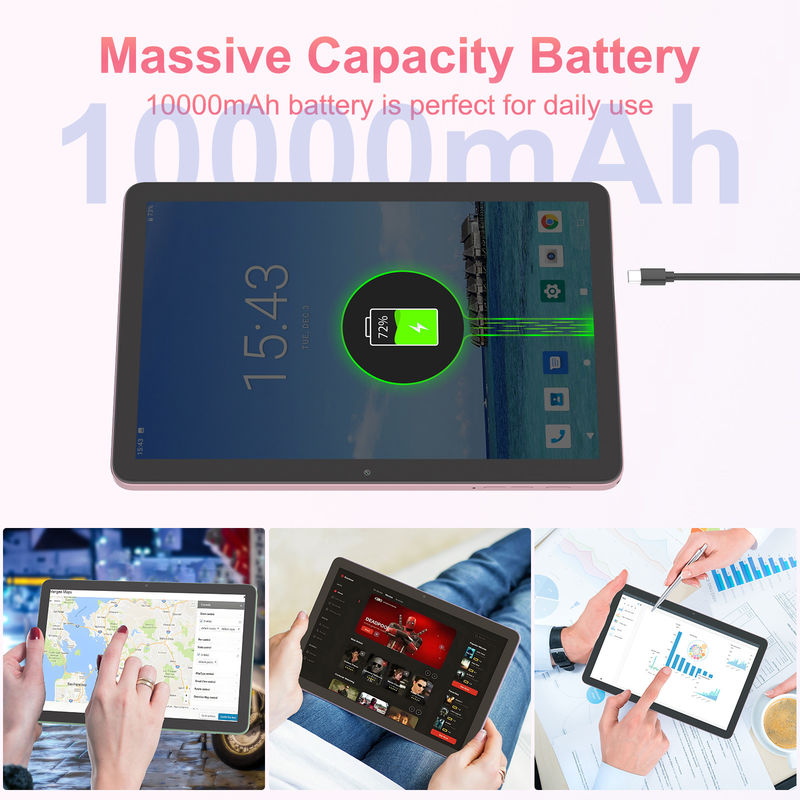 C Idea 10.1 ιντσών 5g Tablet με Sim Keyboard Smart Tablet Πικ για Εκπαίδευση cM8300 Plus Pink