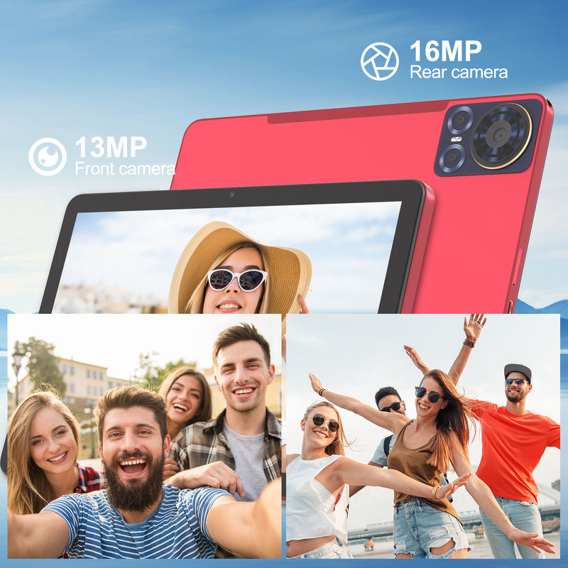 C Idea 10,1 ιντσών 5g Tablet 8GB RAM Πατητή Εικόνα Tablet PC για Εκπαίδευση CM8300 Plus Κόκκινο