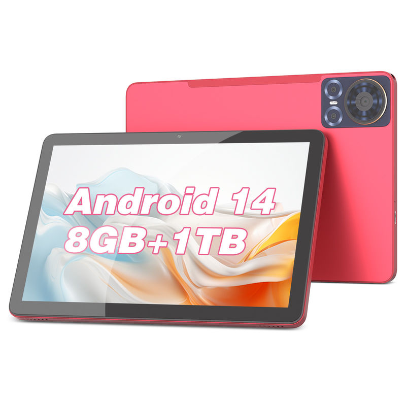 C Idea Tablet 10,1 ιντσών 5G LTE Tablet Αγγειοειδής οθόνη Tablet Pc για ψυχαγωγία CM8300 Plus Κόκκινο