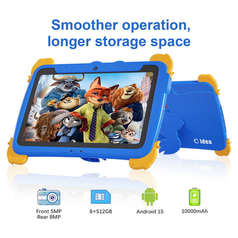 C Idea 10,1 ιντσών Tablet Kidspad Android 15 Quad-Core επεξεργαστής και γονικός έλεγχος CM10000plus