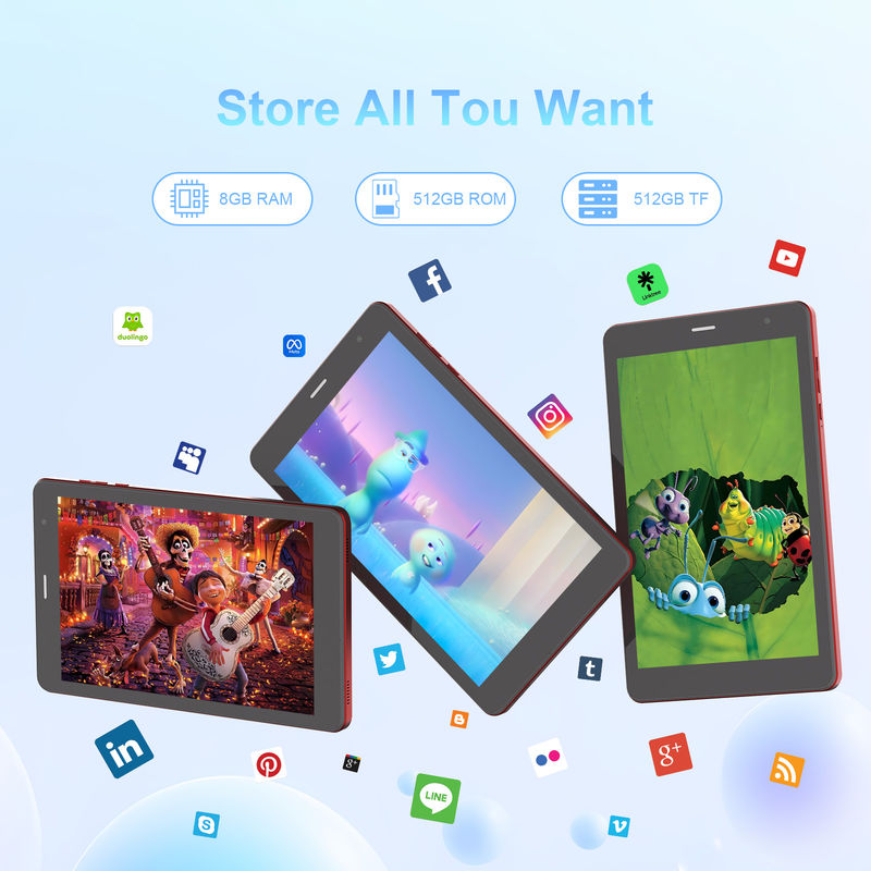 C idea MT6750 8-πύρηνος και 8GB RAM 8 ιντσών Android Tablet PC με SIM για Εκπαίδευση CM817Pro max