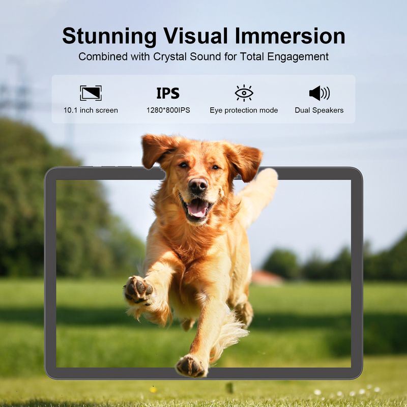 C Idea 10,1 ιντσών Tablet PC Android 15 Tablet με πληκτρολόγιο και ποντίκι CM8800plus Gray