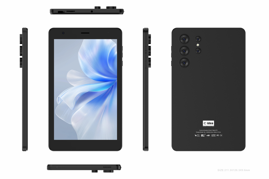 C idea Youth 8 Inch Tablet Android 13 με οθόνη μπλε φωτός, WiFi, 32GB + 64GB, 800*1280 IPS incell CM826