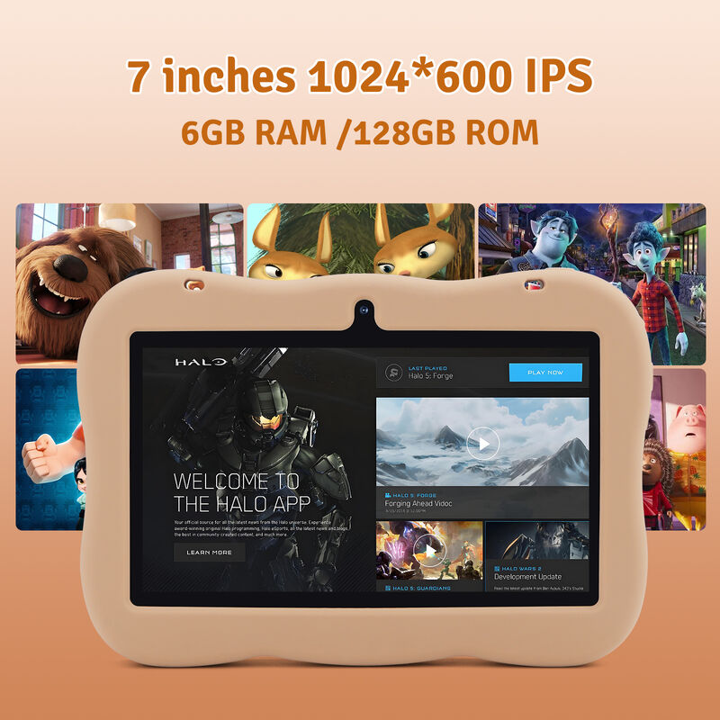 C idea Youth 7 Inch Tablet Android 15 με υποδοχή κάρτας tf, WiFi,6GB +128GB, 1024*600 IPS incell CM66
