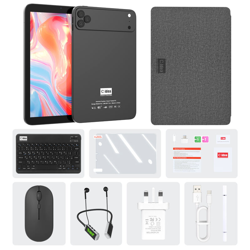 C ιδέα 10,1 ιντσών Android WiFi Touch Screen μαύρο Tablet PC με 5G πληκτρολόγιο Quad-core CM10017Air