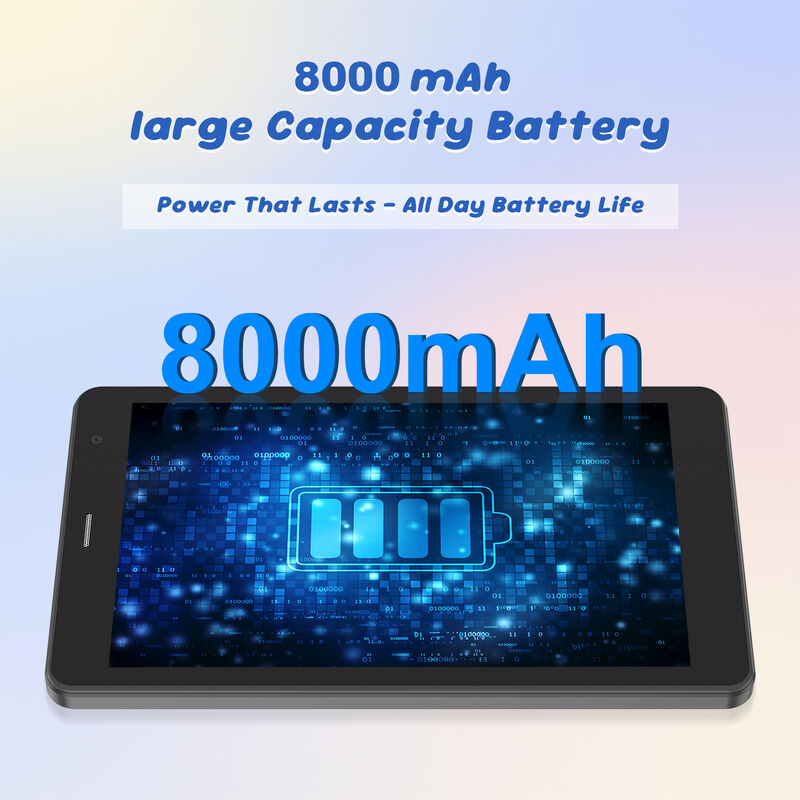 C idea 7 inch Wifi Tablet with Case 8+256GB Storage Quad Core Processor 600x1024 IPS Touchscreen CM517 air