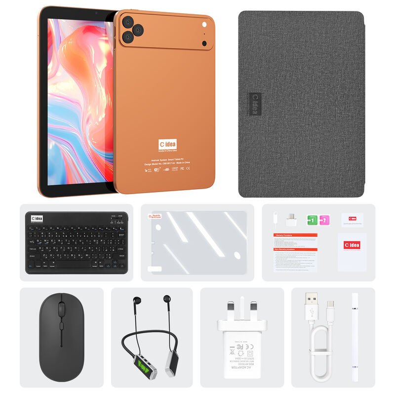 C Idea 10.1 ιντσών Tablet SIM WIFI Android Tablet με στυλό CM10017air Πορτοκαλί