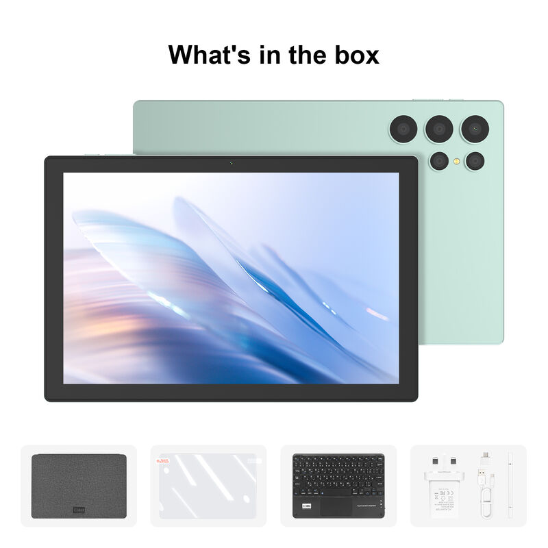 C Idea 10 ιντσών Tablet Android με Επεξεργαστή Snapdragon και Πληκτρολόγιο για Φοιτητές CM9000ultra Πράσινο