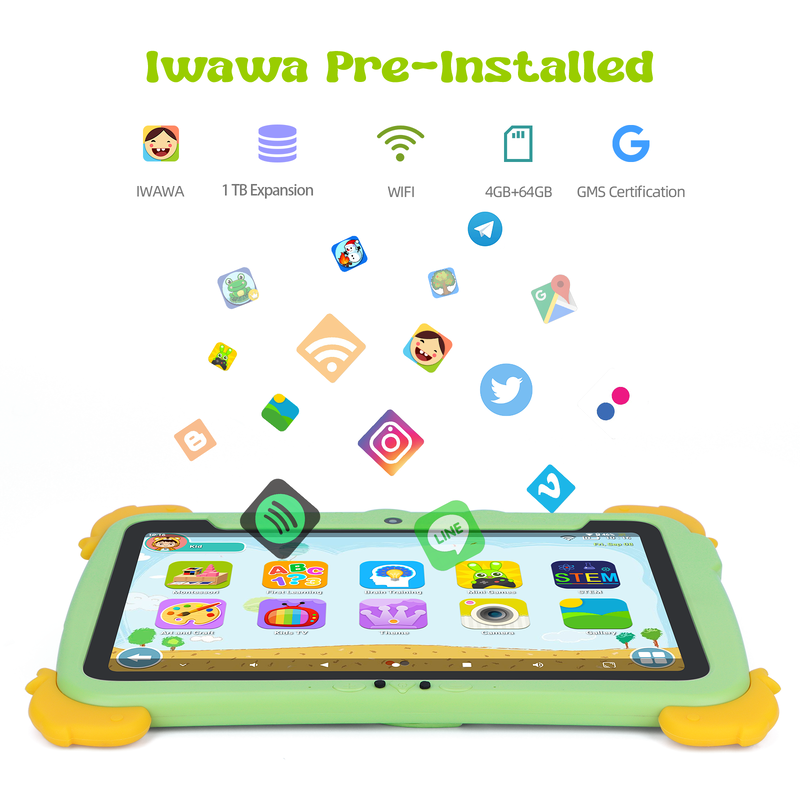 C Idea 10,1 ιντσών Android Tablet 4GB RAM 64GB ROM Tablet Kidspad P1100