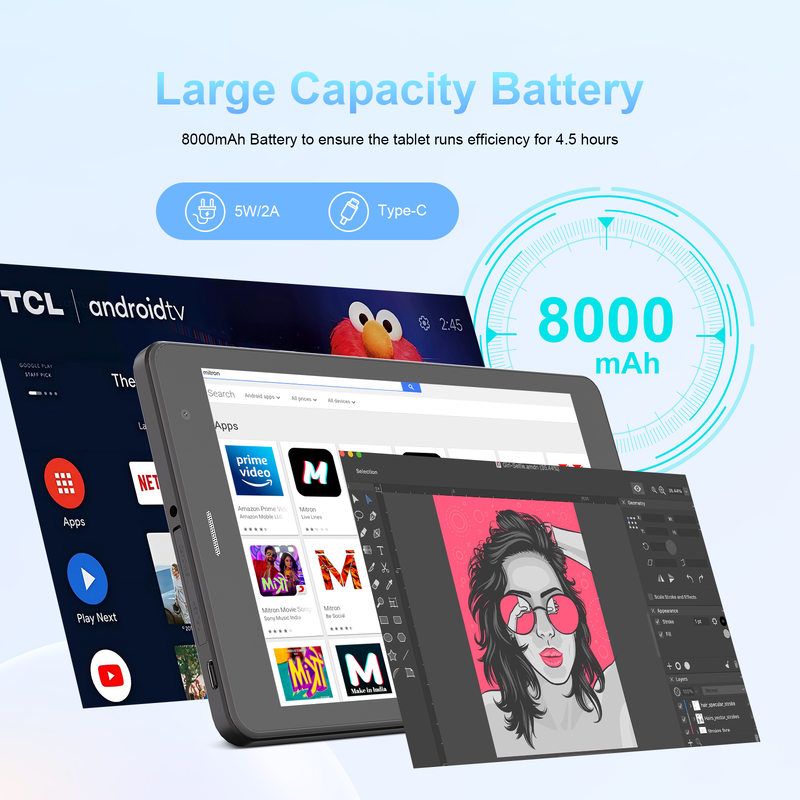 Εργοστασιακή τιμή C Idea Smart Tablet ODM/OEM Business Tablet 8