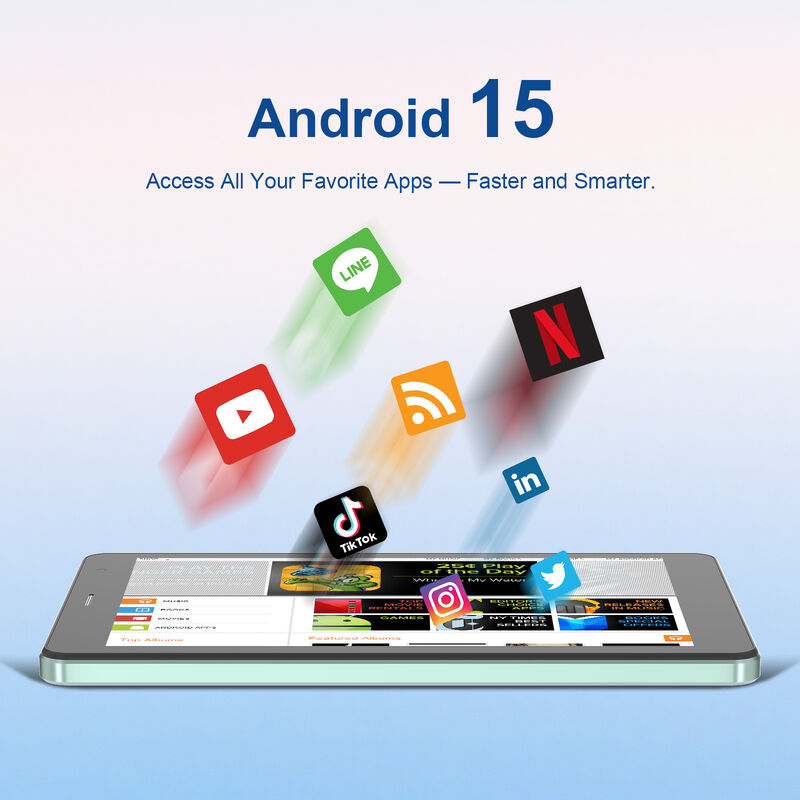 C Idea 8 ιντσών WiFi Tablet με θήκη 8+512GB Αποθήκευση Octa Core Processor 1280x800 HD IPS Touch Screen CM826 Ultra Green