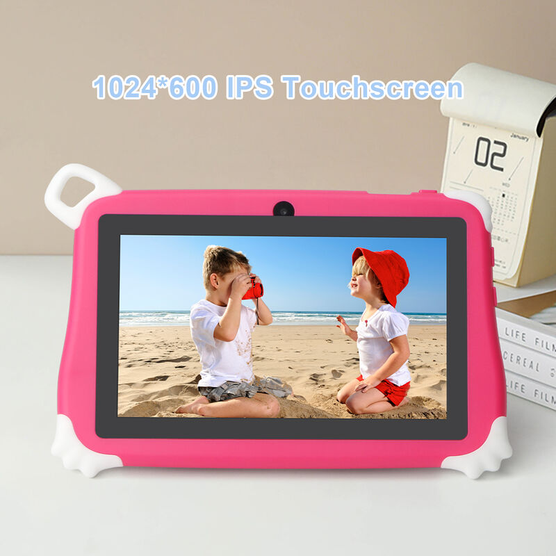 C Idea New Kids Tablet PC 7 ίντσες 8GB RAM 256GB ROM Android 16 Wi-Fi Ανθεκτικό στην πτώση Εκπαιδευτική χρήση (CM86-Pink)